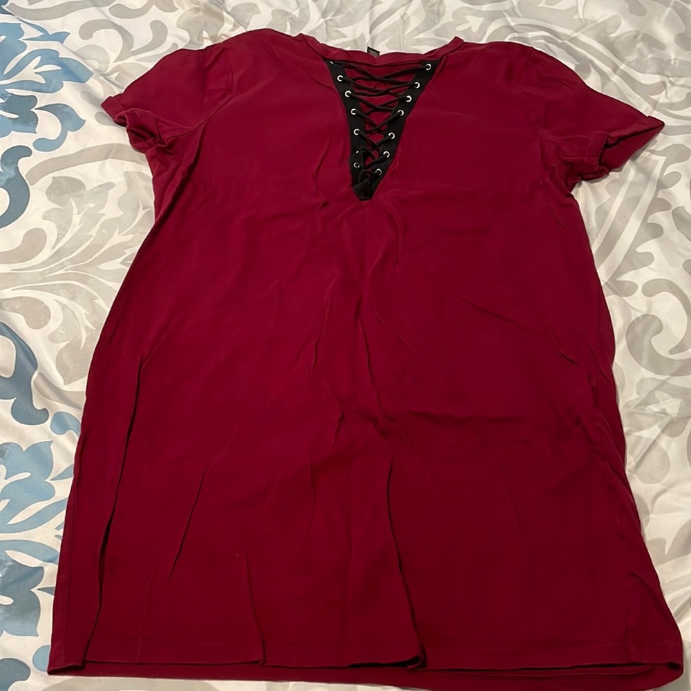 Plus size T-shirt dress